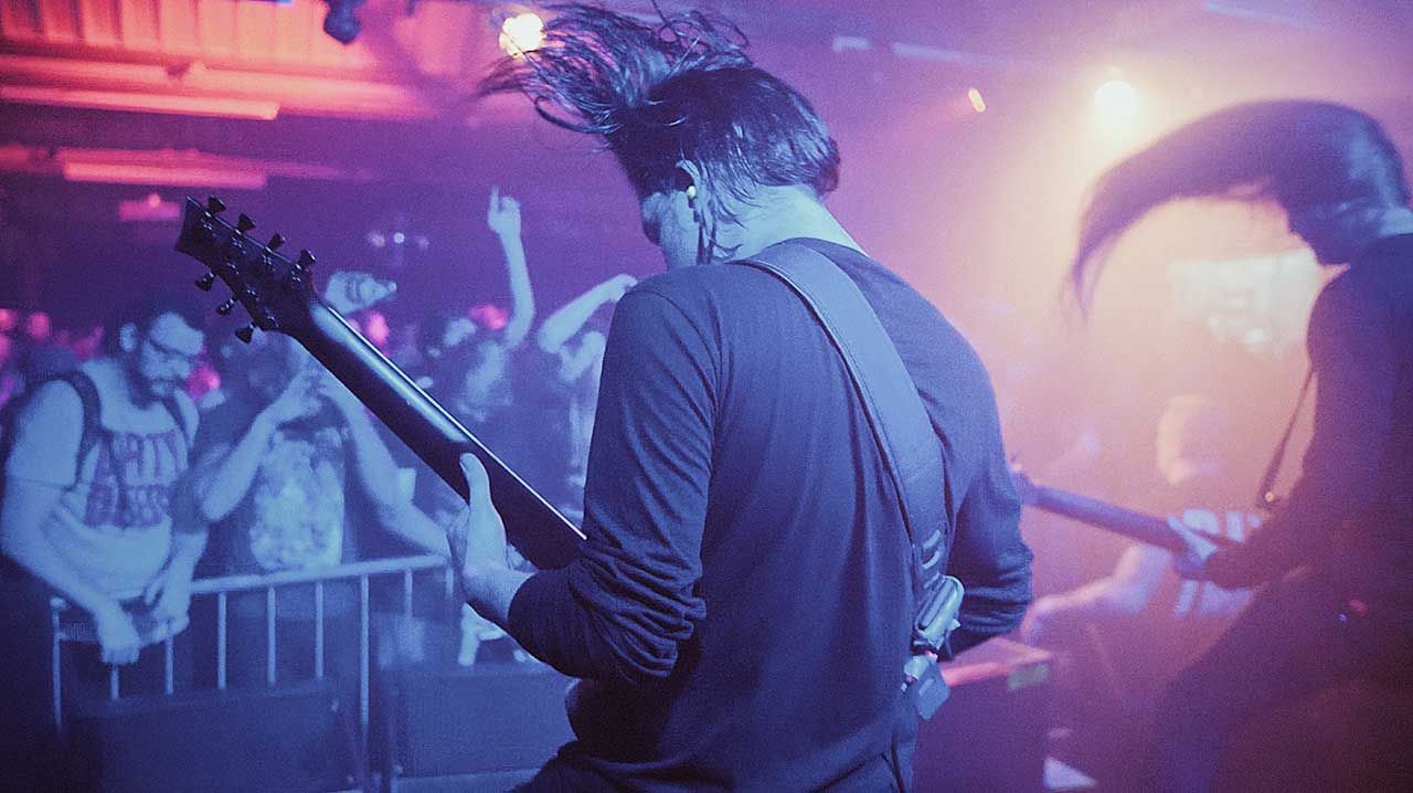 Bleed From Within's beer launch show