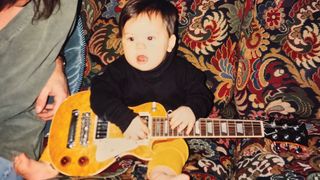 Wolfgang Van Halen as a baby