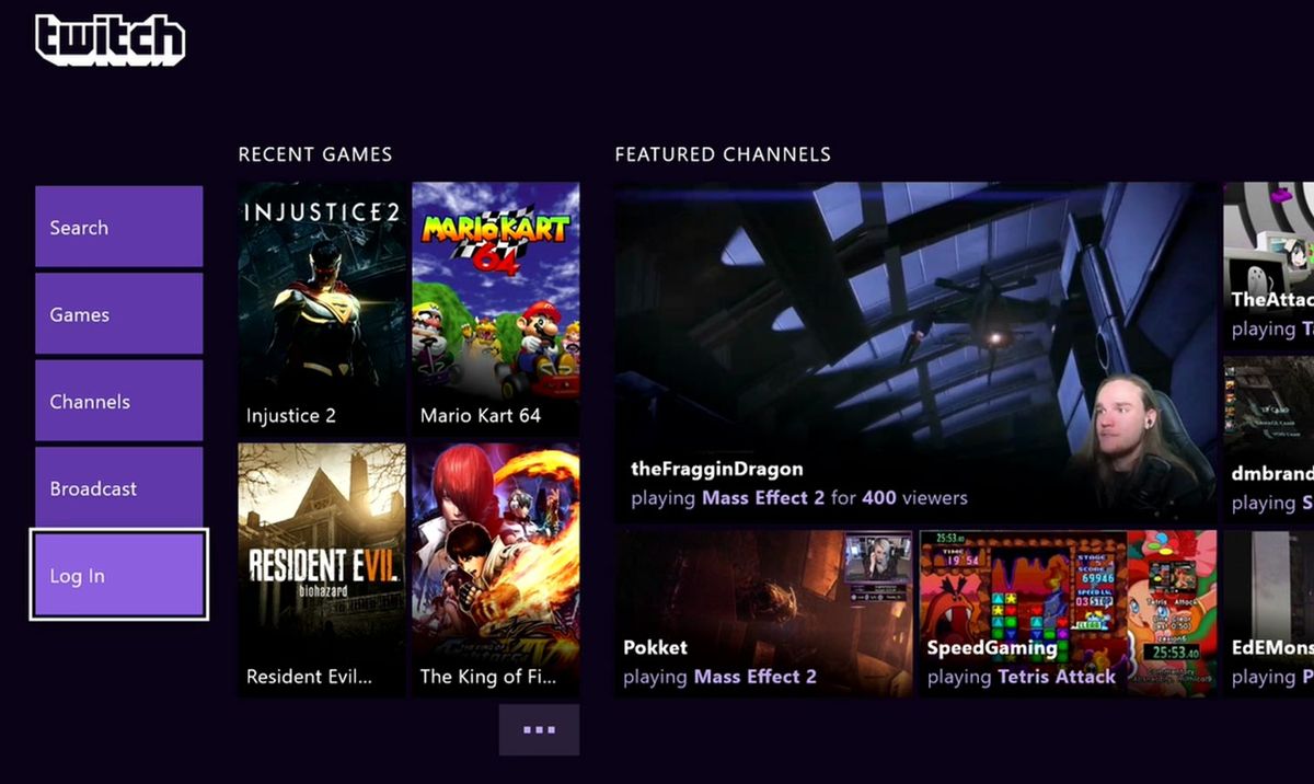 twitch for xbox one