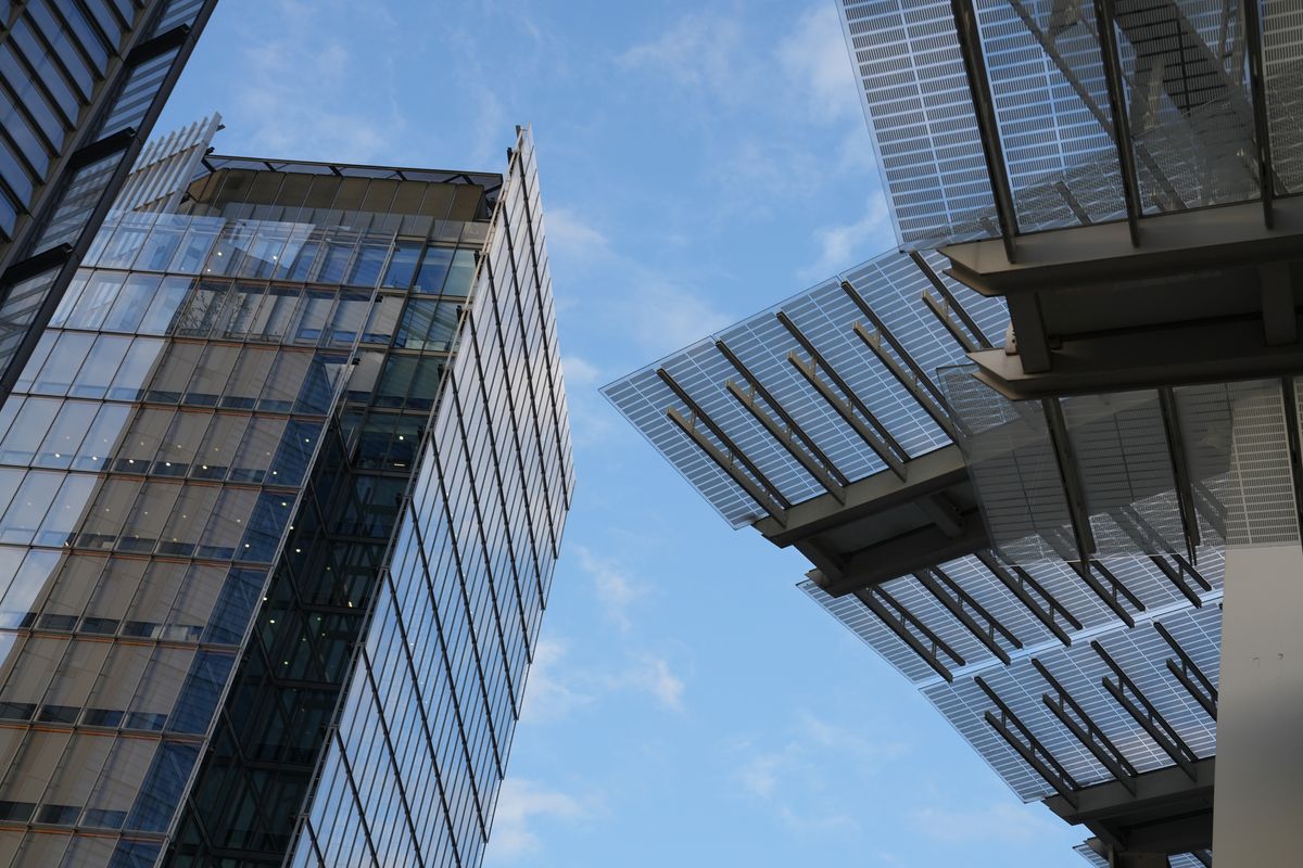 Sample photo taken in London on the Sony A7 IV camera