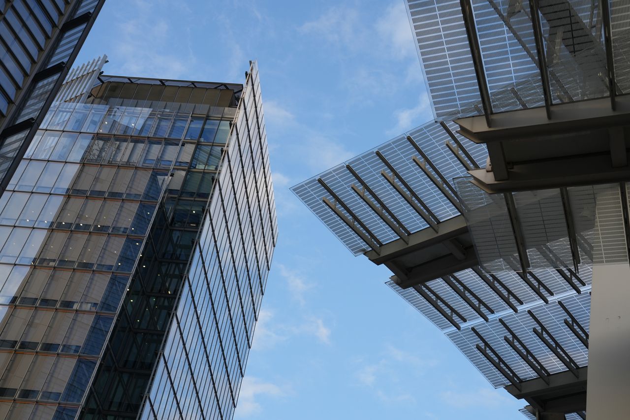 Sample photo taken in London on the Sony A7 IV camera