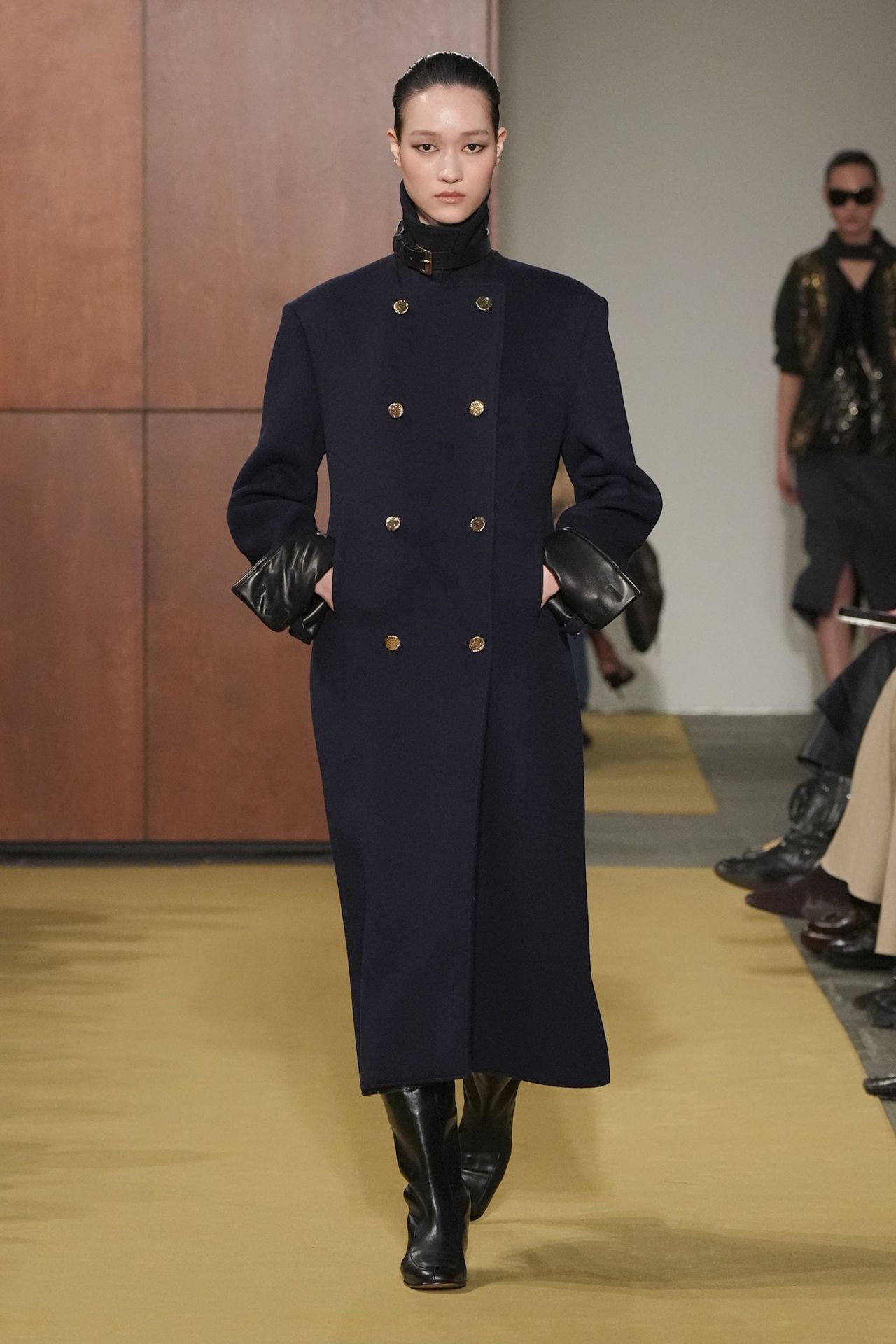models on the Fall 2026 Tory Burch fashion show runway