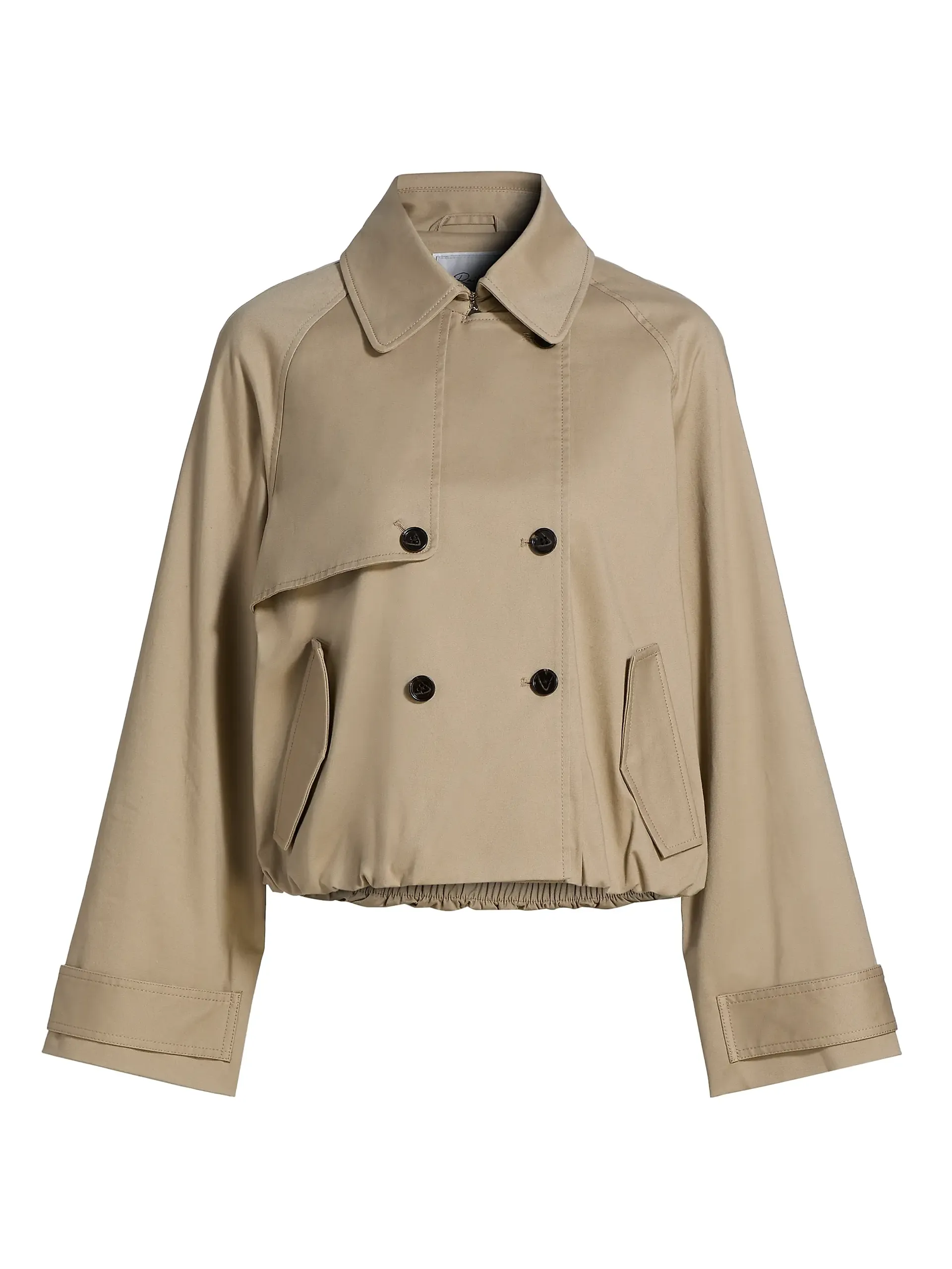 Jett Stretch-Cotton Double-Breasted Jacket