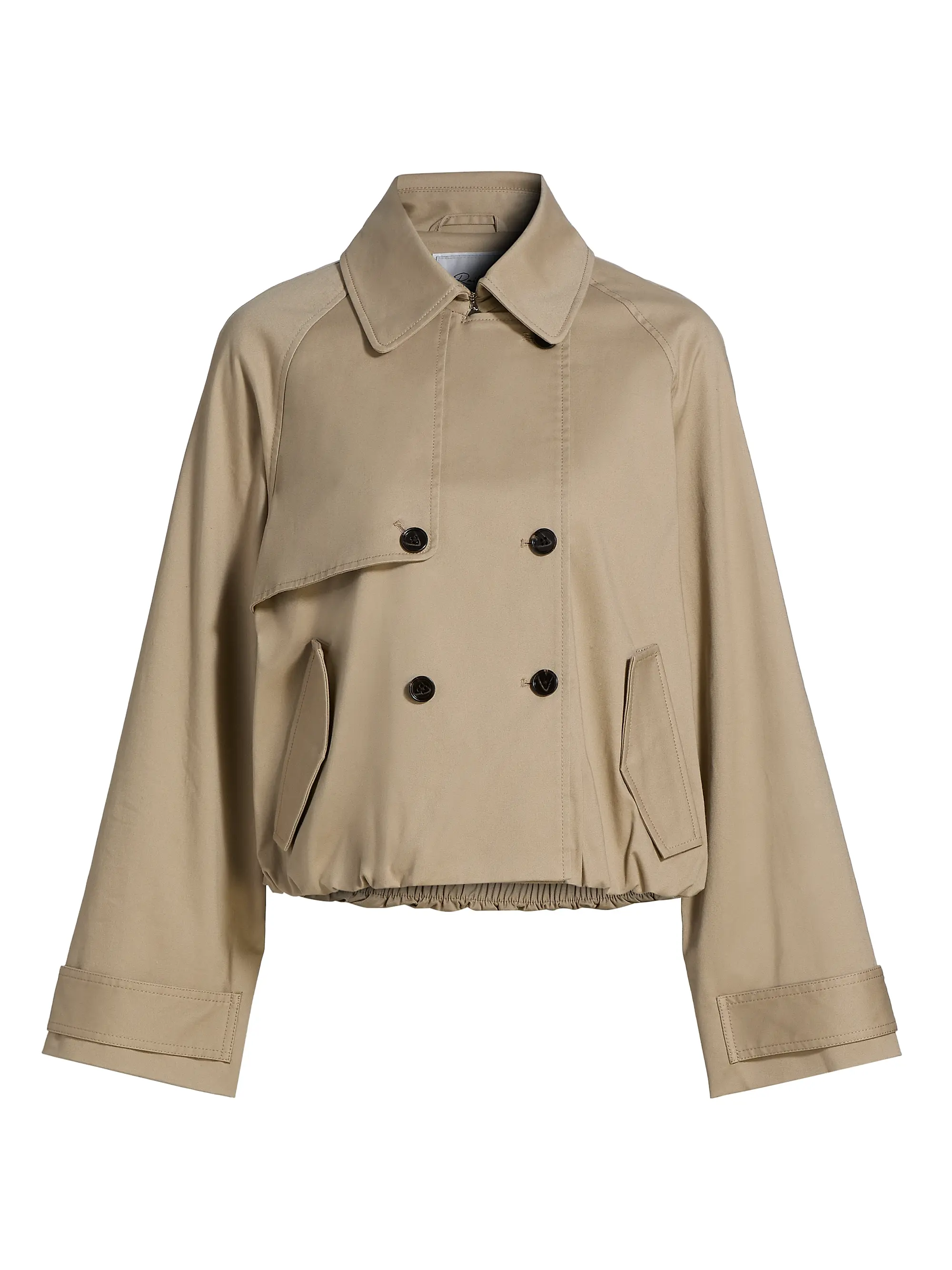 Jett Stretch-Cotton Double-Breasted Jacket