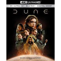Dune (4k Ultra HD + Blu-Ray + Digital): $33.99