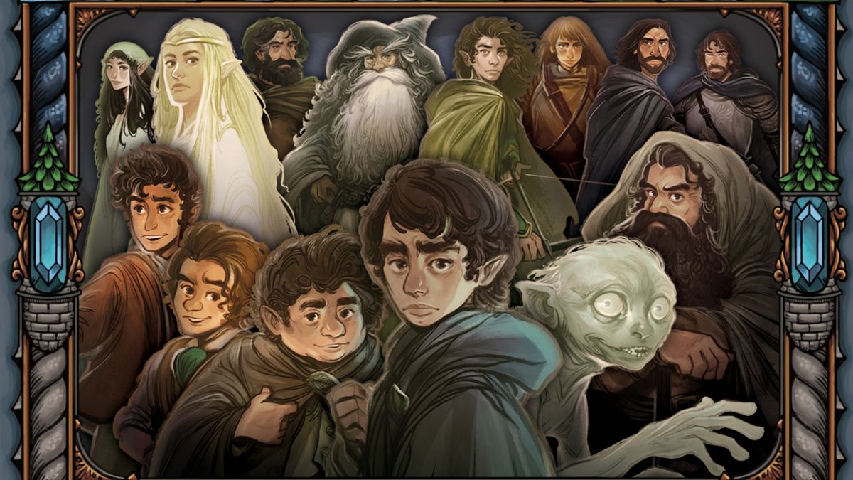 Artwork for The Lord of the Rings: Fate of the Fellowship board game