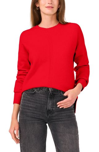 Cropped Crewneck Sweater