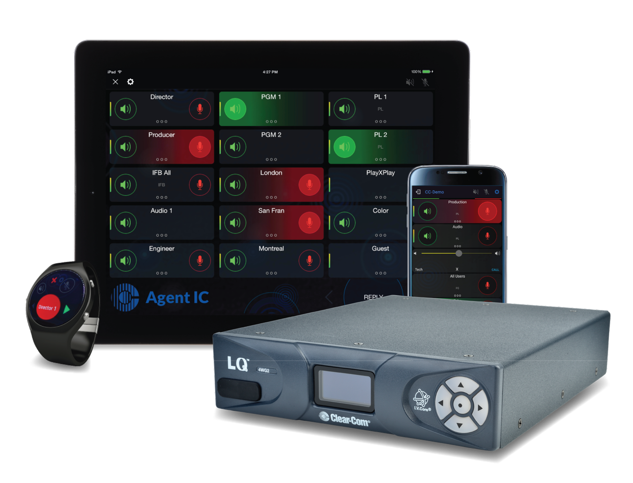 Clear-Com LQ Series and Agent-IC