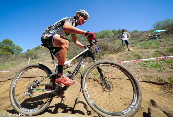 Sam Schultz (Sho-Air/Canondale) riding in the top ten