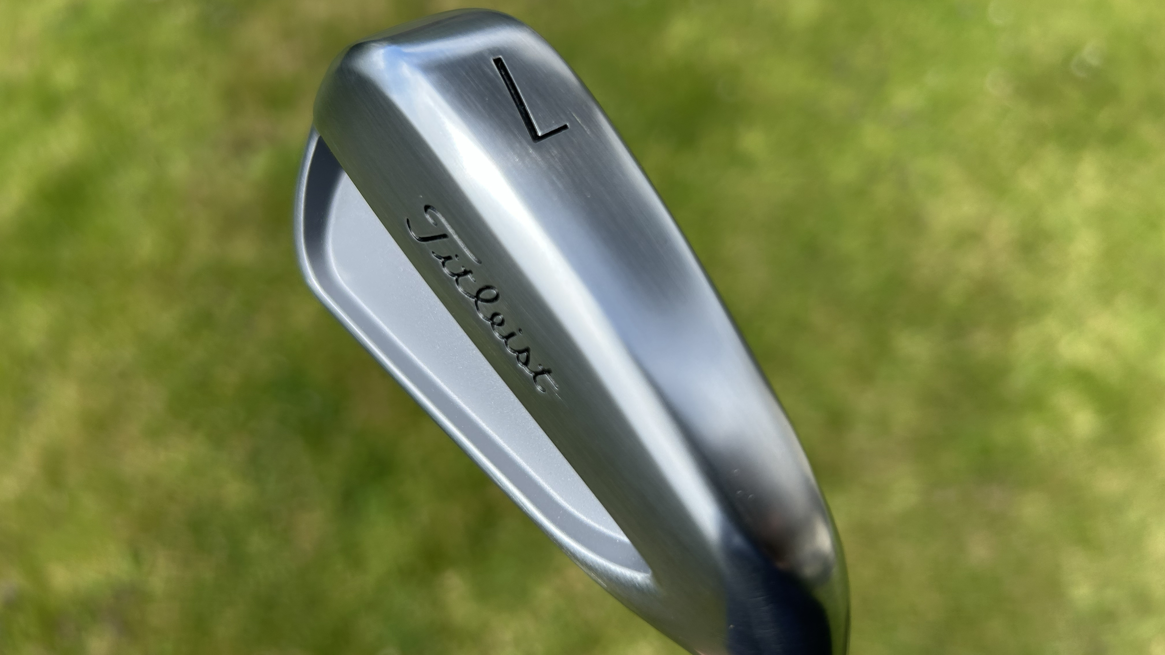 Photo of the Titleist 2025 T100 Iron sole
