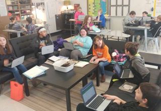 Students in Putnam County Schools enjoy more relaxed learning spaces.