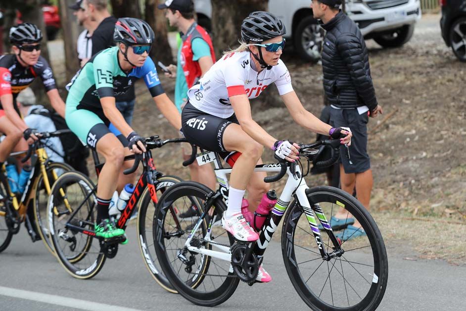 Erin Nolan in the peloton