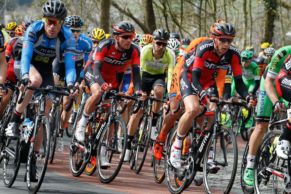 Loic Vliegen, Dylan Teuns and Rick Zabel Rick of the BMC Racing Team