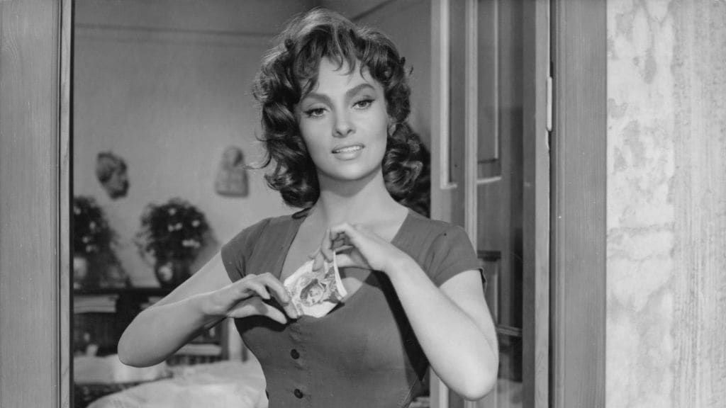 Gina Lollobrigida.