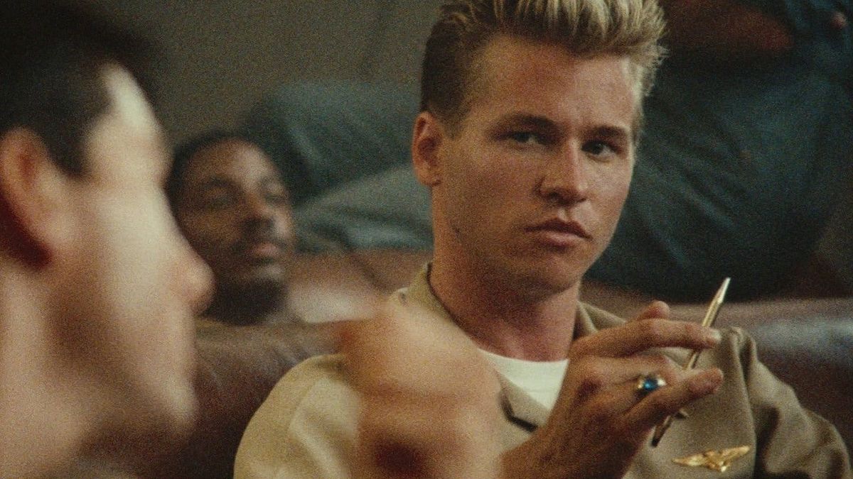 Val Kilmer as Iceman in Top Gun 1986