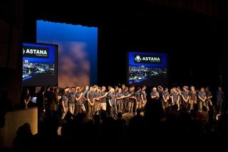 The 2008 Team Astana at the recent presentation