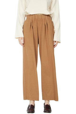 Les Tiens Heavyweight Cotton Pleated Front Pant