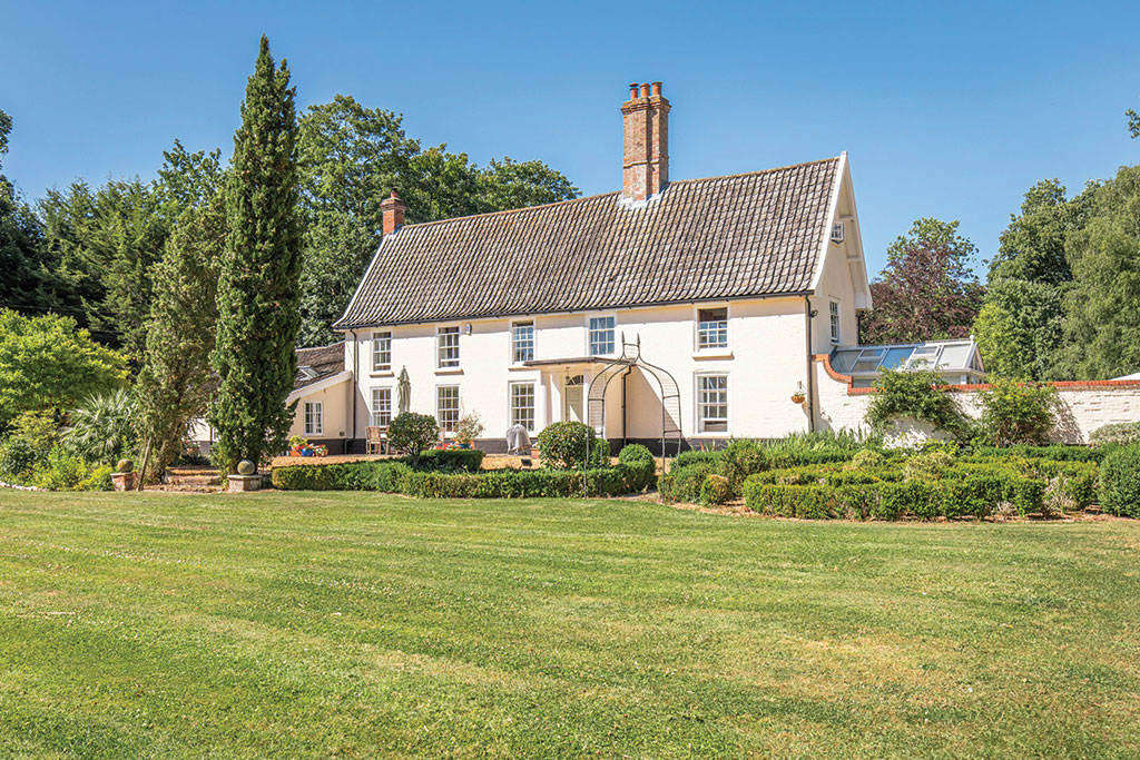 House for sale for around £1 million: The Rookery, Fundenhall, Norfolk.