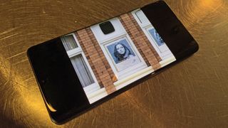 Haha - it was zoomed in. Surprise...