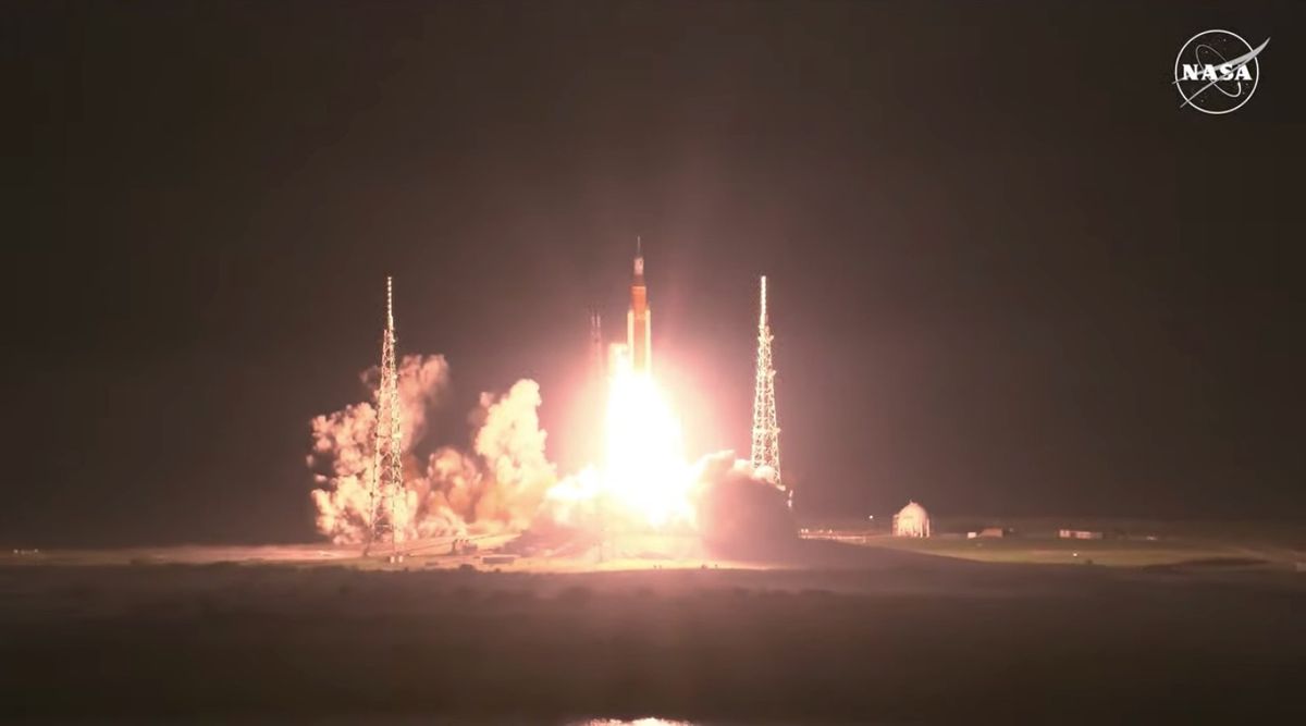 NASA launches Artemis 1 moon mission on its most powerful rocket ever