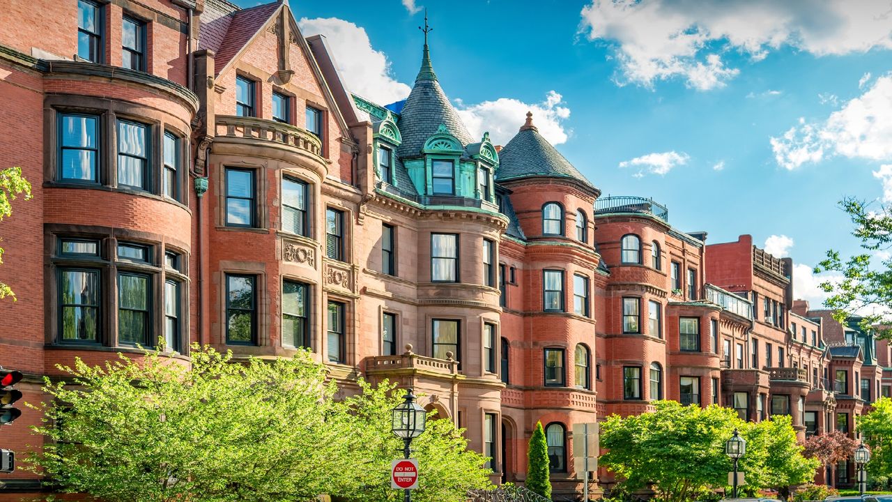 Houses in Boston, Massachusetts