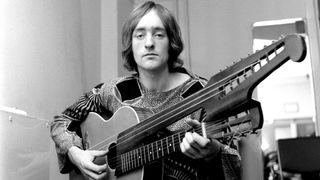 English singer, songwriter and guitarist Dave Mason of the rock group Traffic poses for a portrait in 1968 in London.