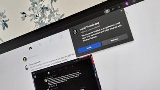 Install Threads as app on Windows 11