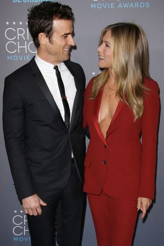 Jennifer Aniston & Justin Theroux At The Critics' Choice Awards 2015