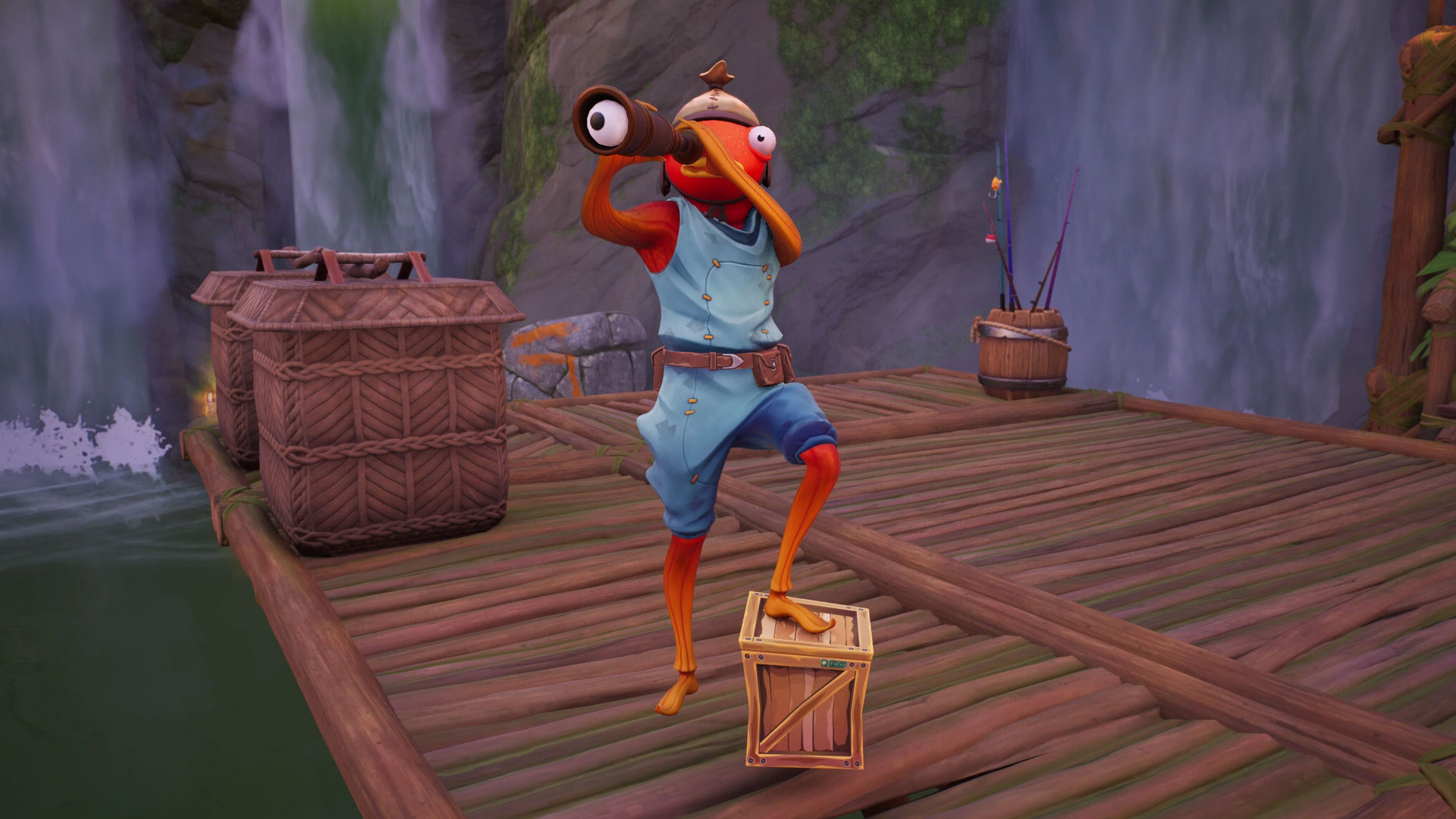 Fishstick, jedna z postaci Fortnite w sezonie 4