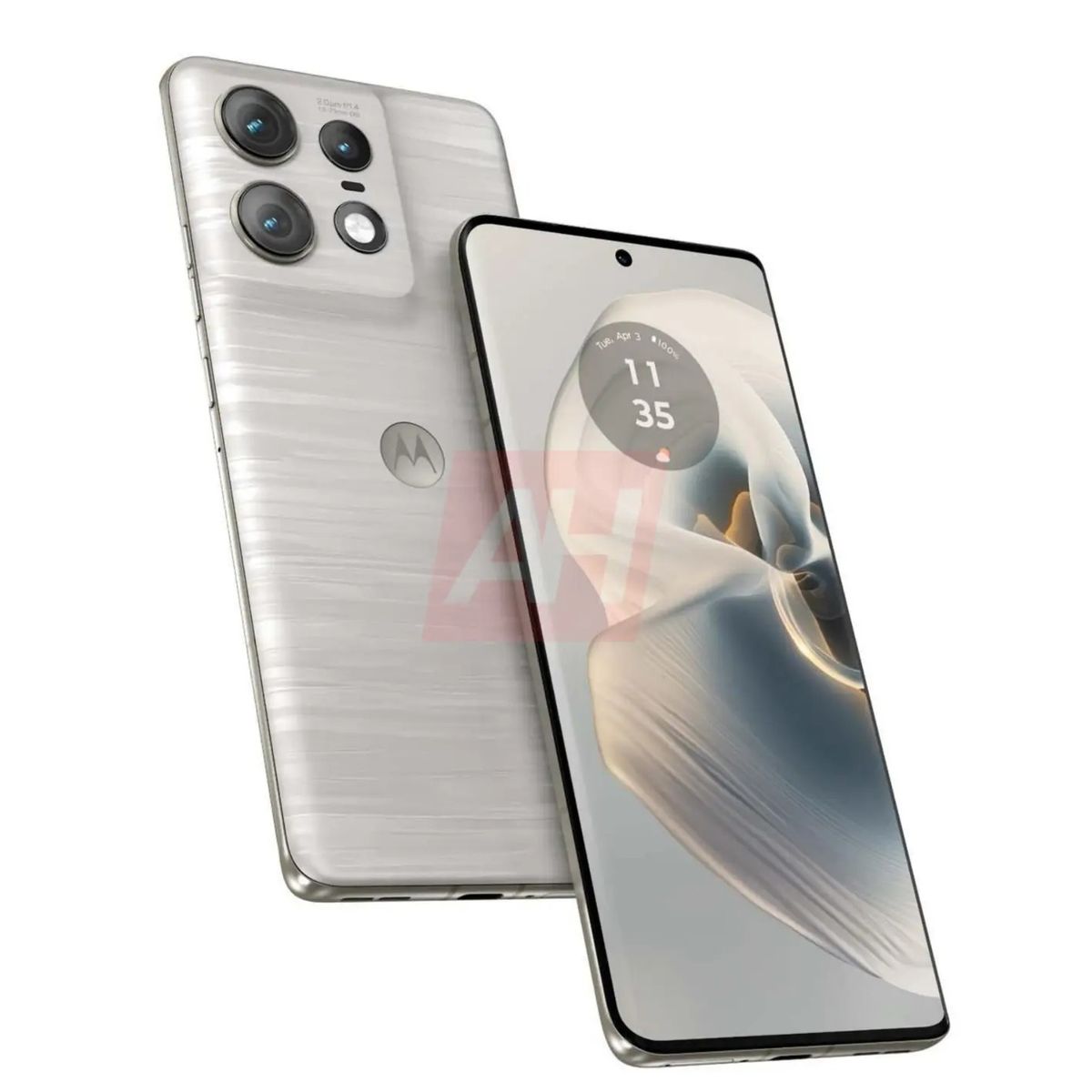 Motorola Edge 50 Pro in white