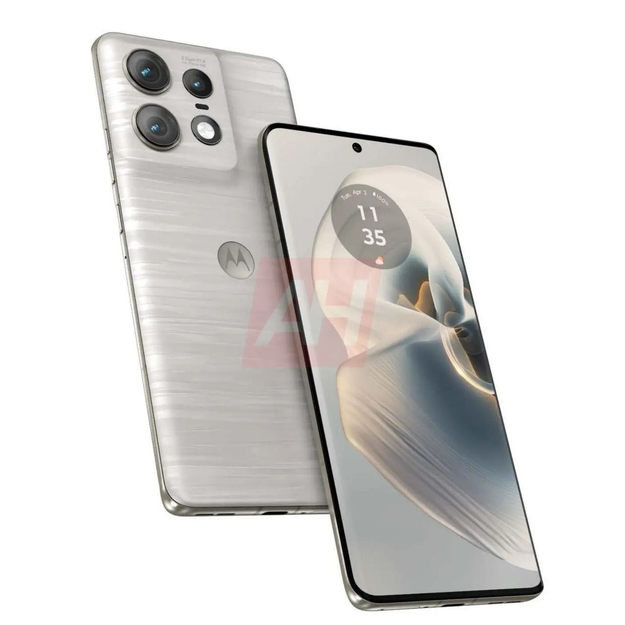 Motorola Edge 50 Pro in white