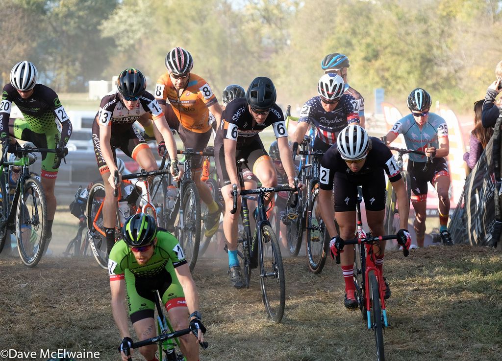Stephen Hyde (Cannondale) paid close to Selander's start