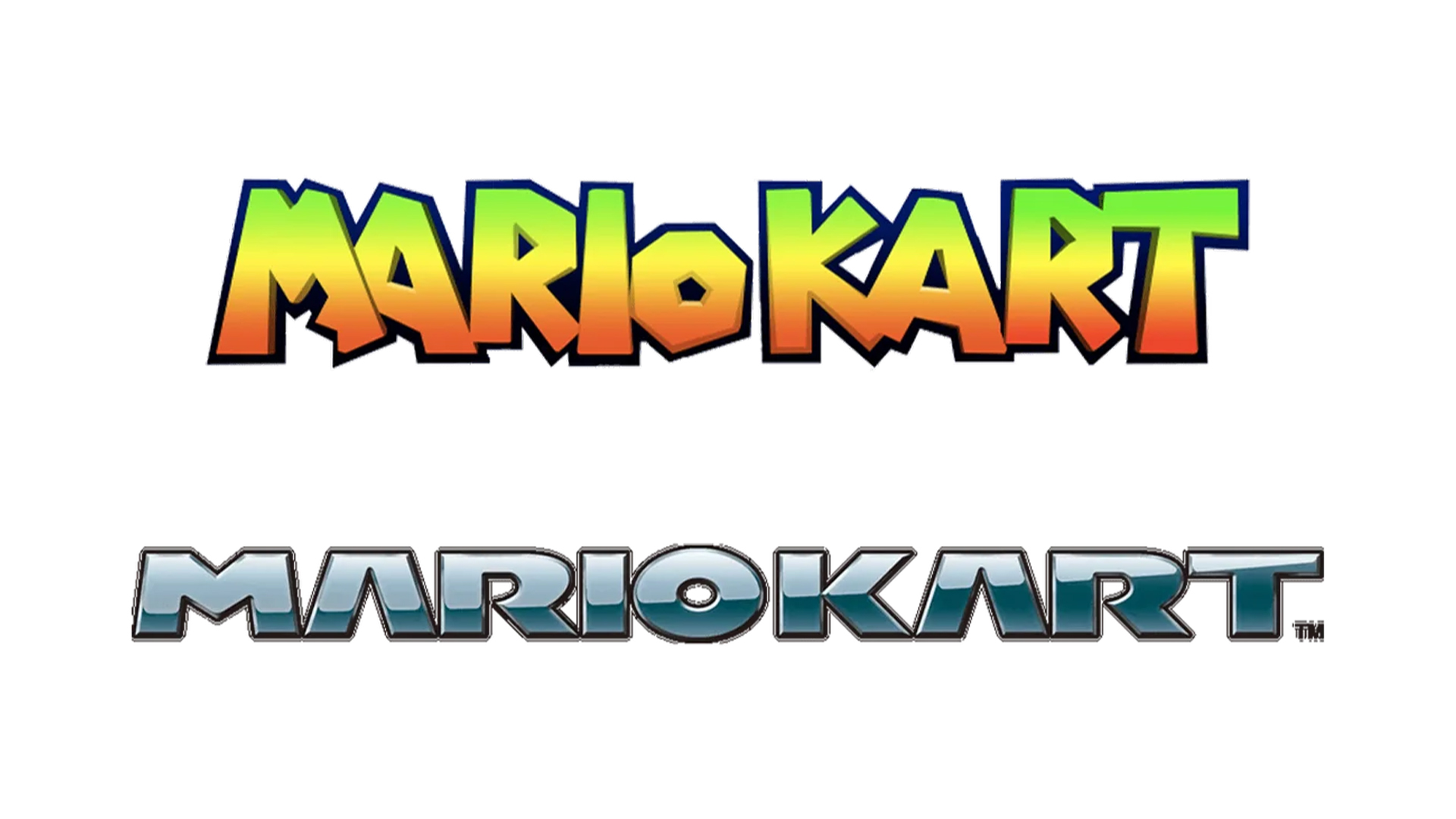 Two Mario Kart logos