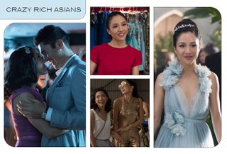 Constance Wu and Henry Golding in 2018's hit romantic comedy Crazy Rich Asians.