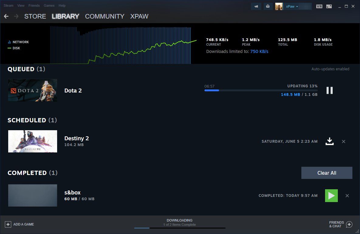Looks Like This Is The Steam Download Page s Sexy New Look PC Gamer