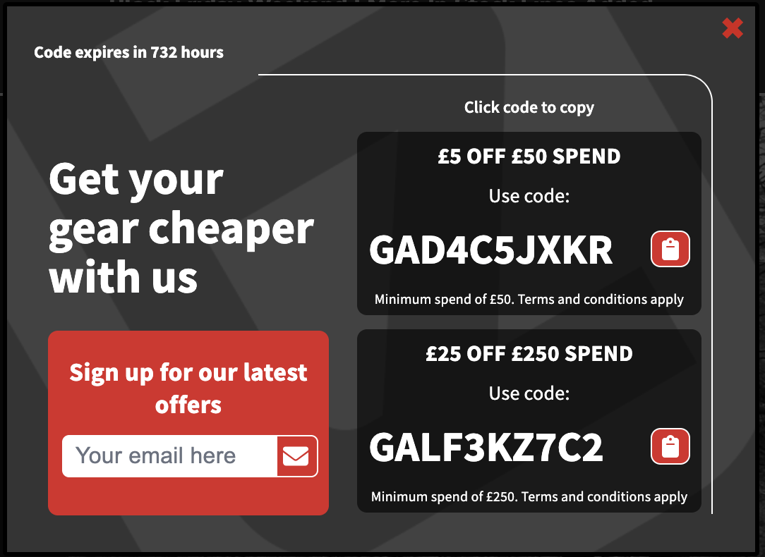 Tredz deals cyber monday