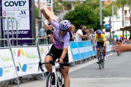 Marta Romeu (Laboral Kutxa Fundación Euskadi) won stage 3 at Vuelta Ciclista Andalucia Ruta Del Sol in Álora