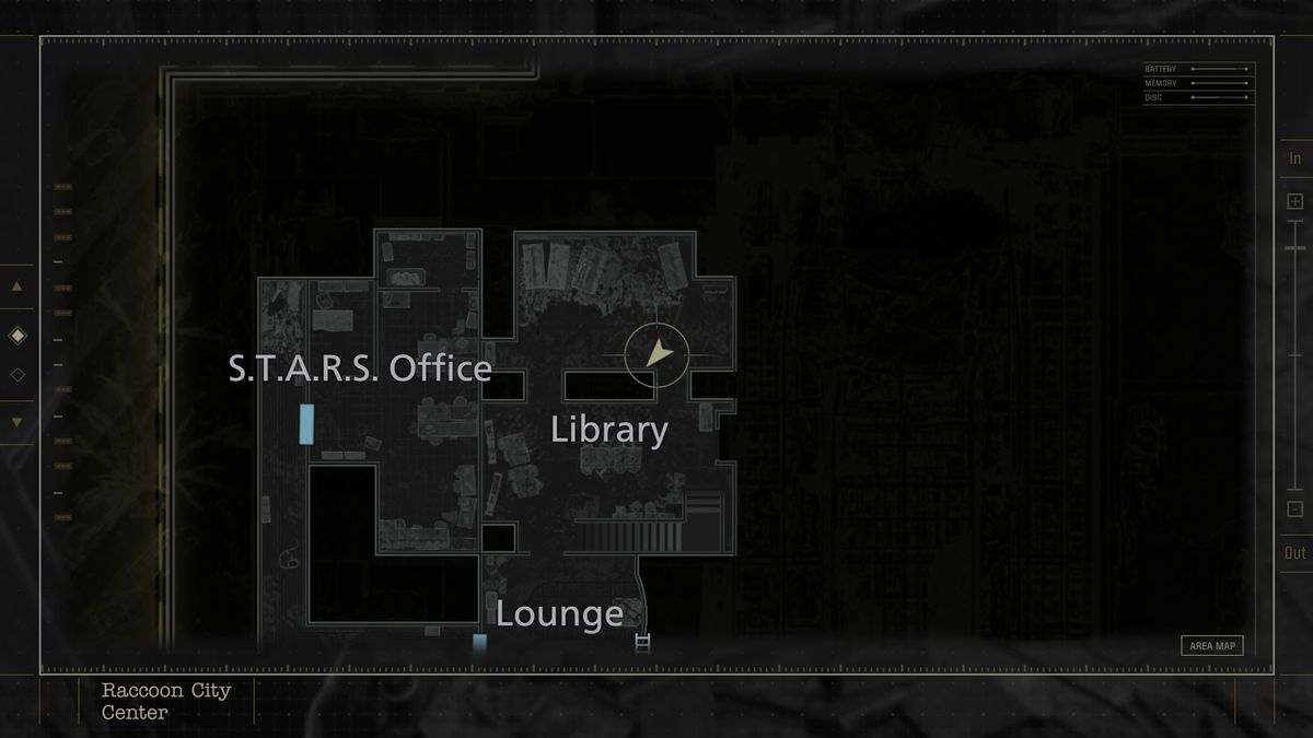 Resident Evil Requiem Mr. Raccoon - Library