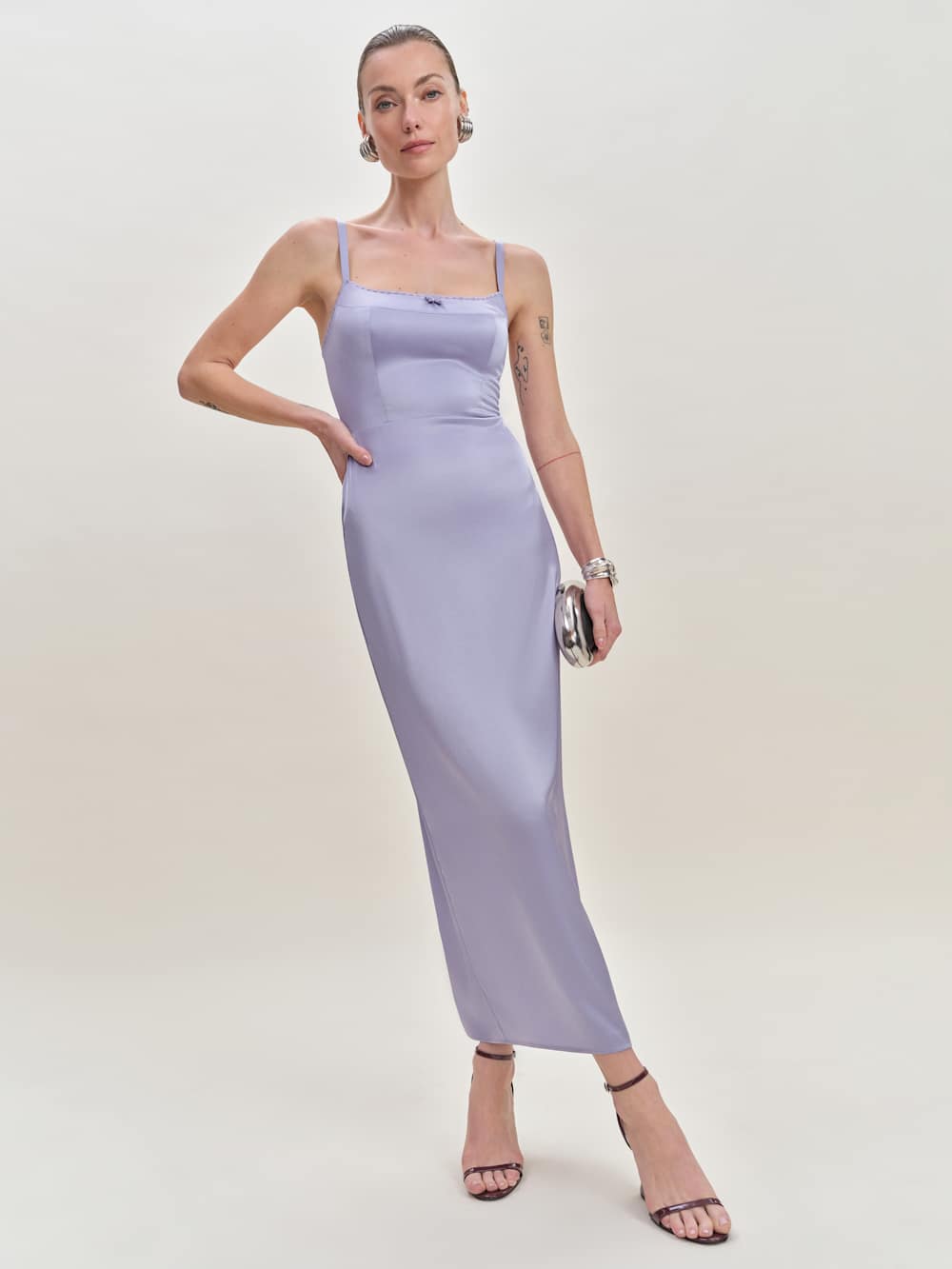 Lucy Satin Dress