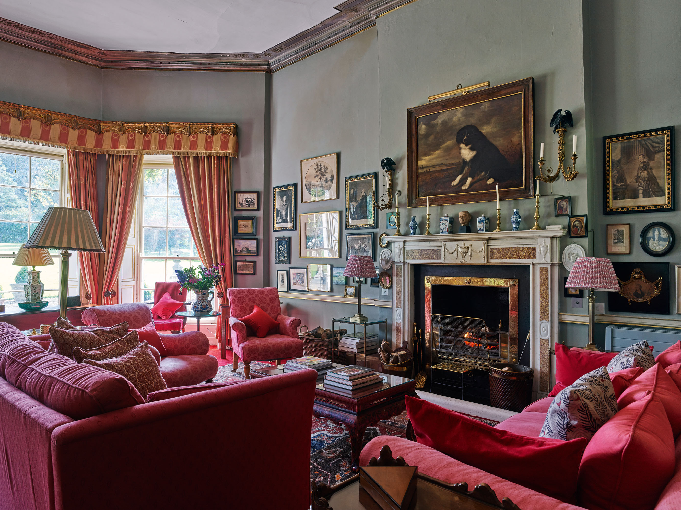 Glin Castle in south-west Ireland