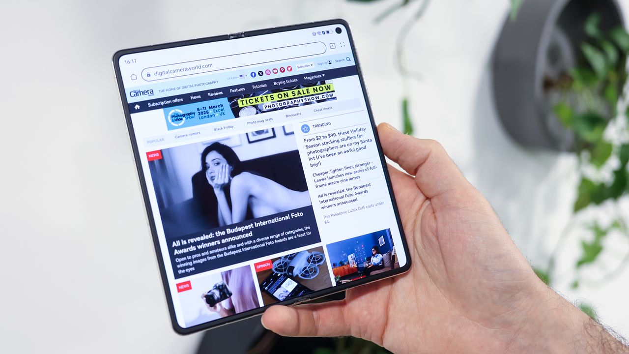 A photo of the Huawei Mate X6