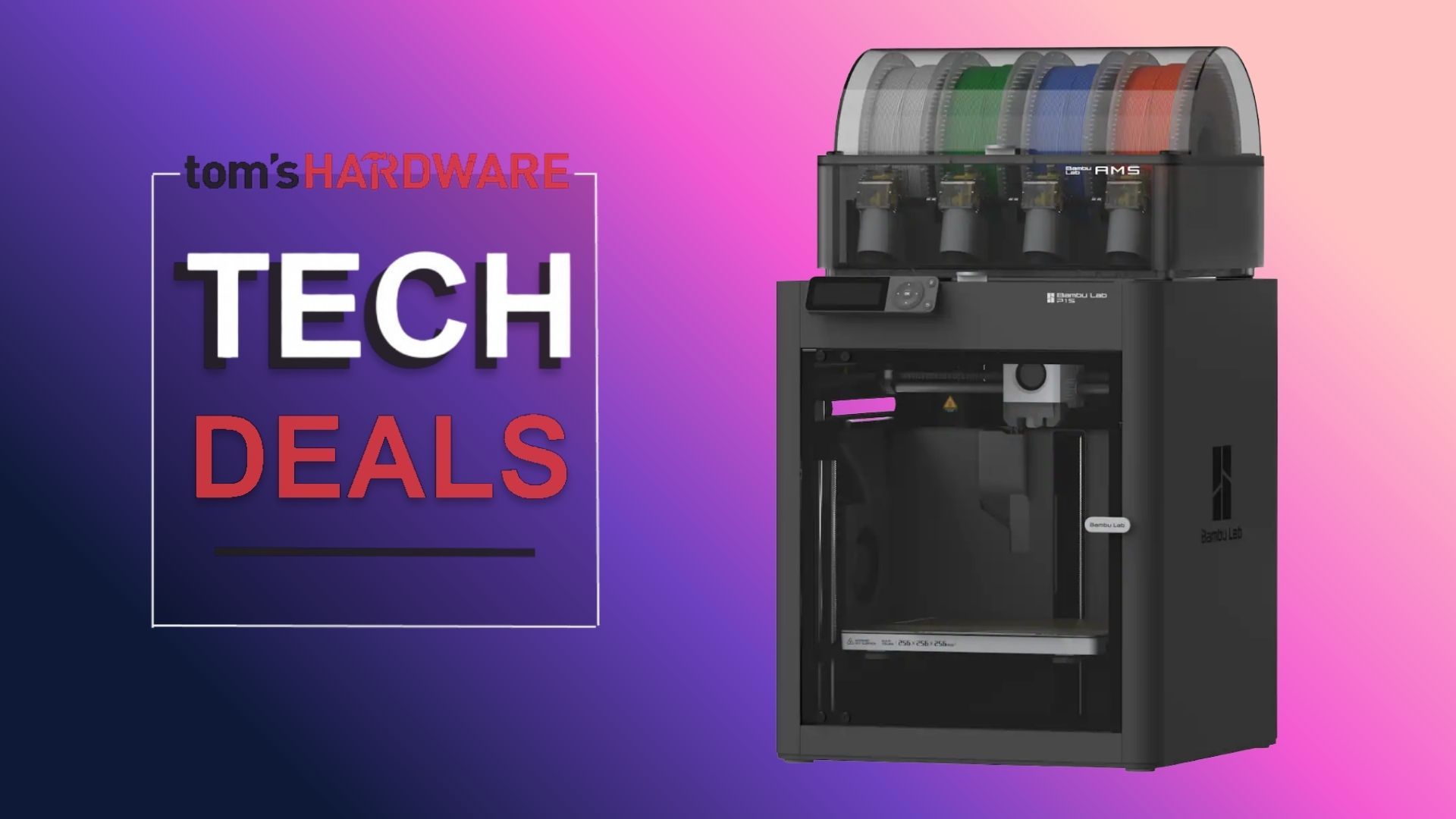  Start your 3D printing journey with Bambu Labs' awesome P1S printer and AMS color-printing module bundle for the all-time low price of $499 in Best Buy's 60th Anniversary Sale 