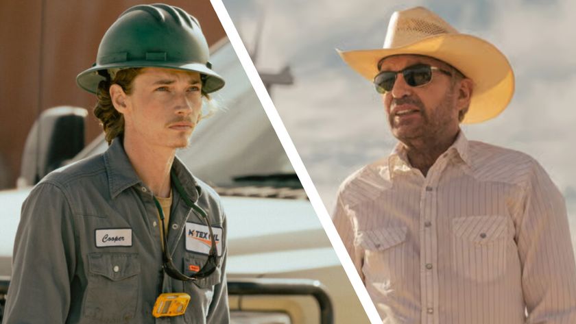 Cooper and Tommy in Landman