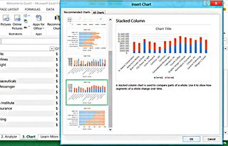 Microsoft Office 365 Excel Recommendation