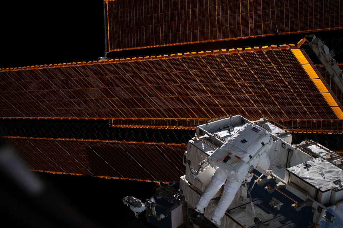 NASA astronaut Nick Hague will head out for his second spacewalk on March 29. He completed his first spacewalk on March 22, when he and NASA astronaut Anne McClain replaced some old batteries on one set of the International Space Station&#039;s solar arrays.