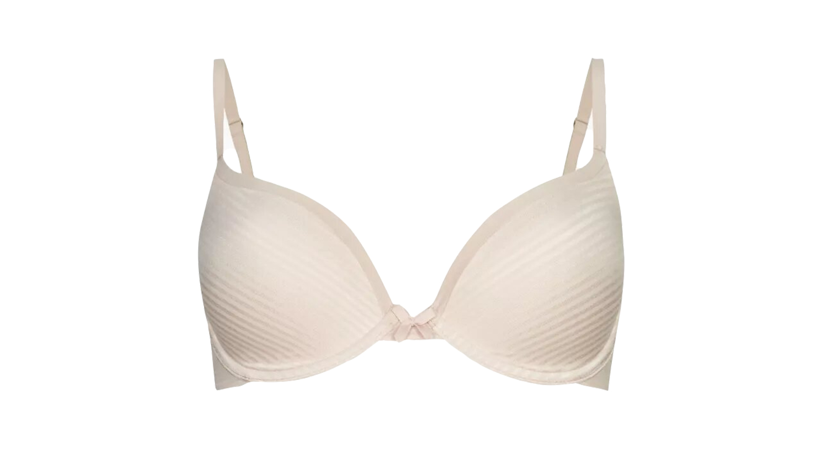 M/&S Louisa Lace UNDERWIRED PADDED DD PLUNGE T Shirt Bra In NUDE Size 40G