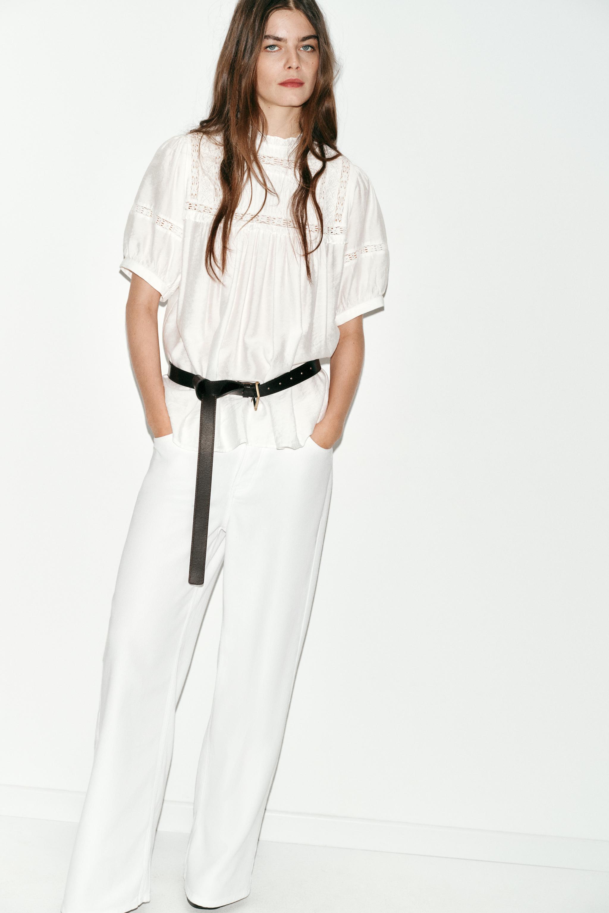 Romantic Balloon Sleeve Blouse