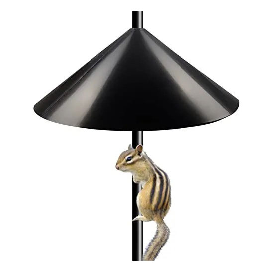Squirrel Baffle for Bird Feeder Pole
