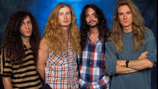 The classic Rust in Peace era Megadeth line-up