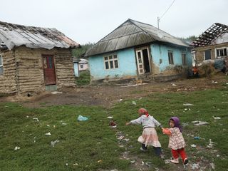 Poor Romani community.